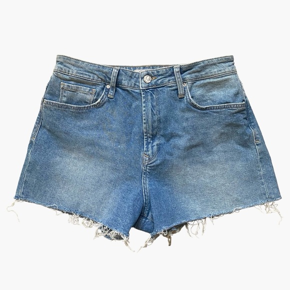 Mavi High Rise Denim Shorts - Picture 1 of 7